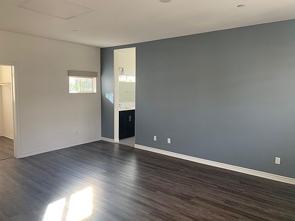 Master Bedroom with en suite master bath and walk-in close