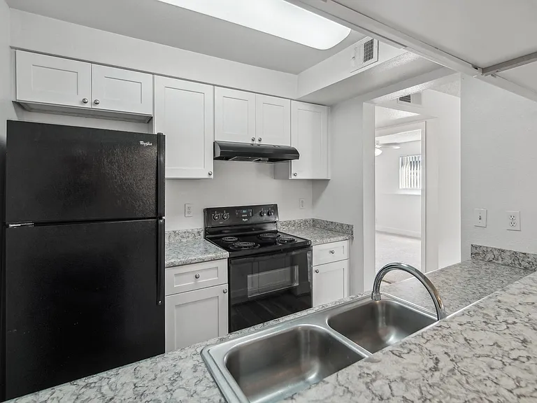 Kitchen From Dining Area View