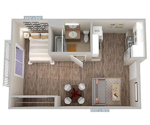 Floor plan S1-415