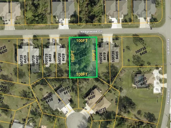 Hedgewood Cir Lot 4, North Pt, FL 34288