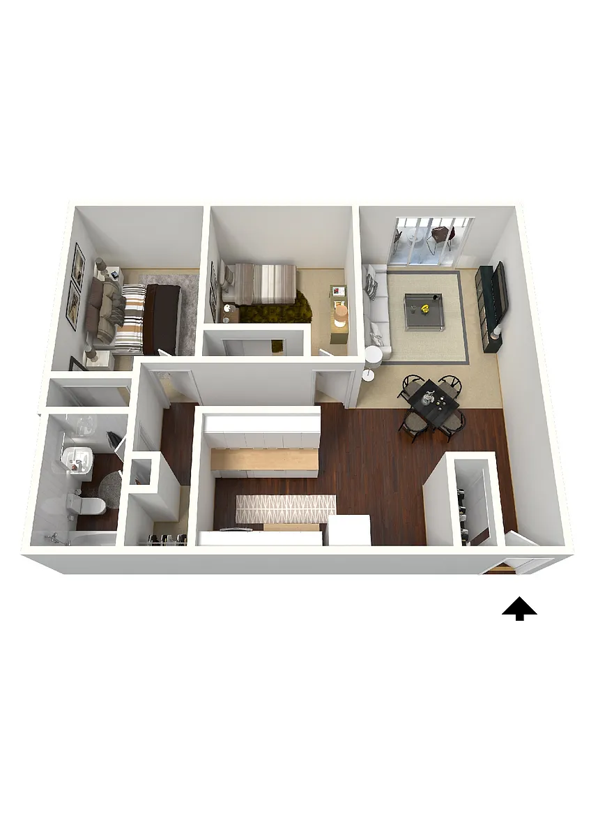 Floor plan B1