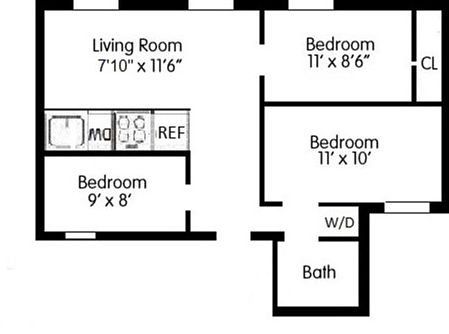 2nd image of 971 Columbus Ave #5R