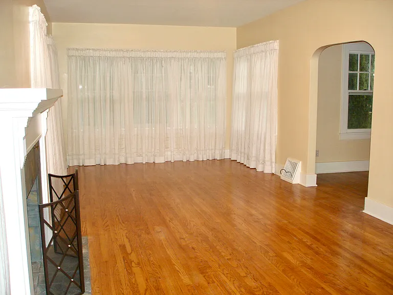 Beautiful hardwood floors.