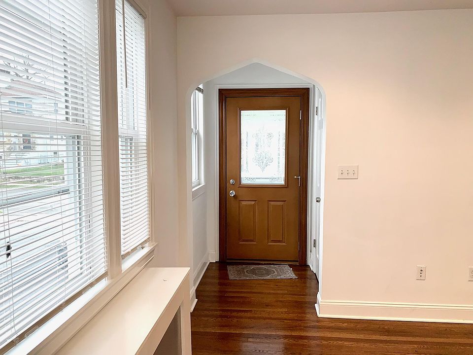 Front entrance with coat closet