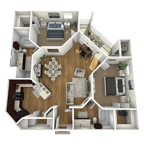 Floor plan 2-B2