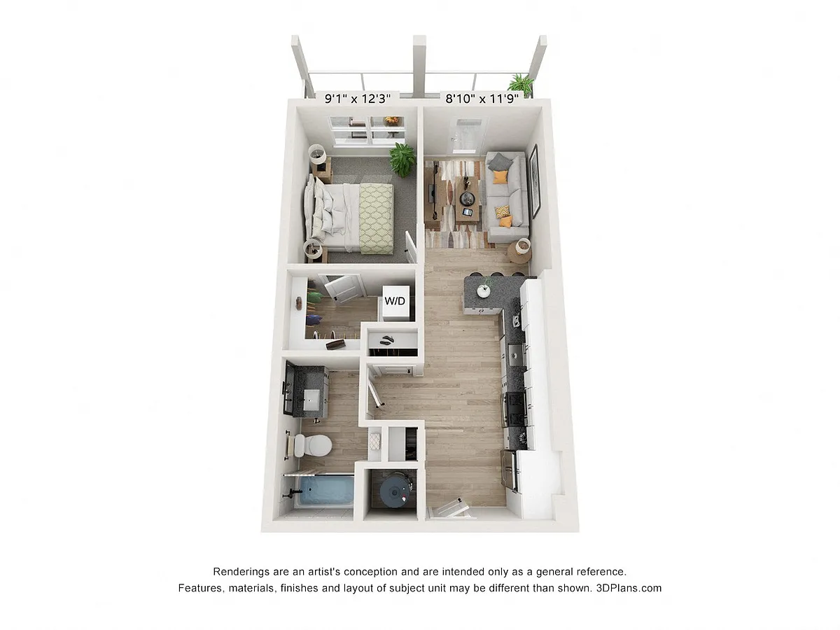 Floor plan A1