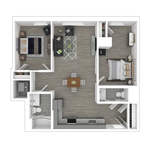 Floor plan The Union (B16-UD)