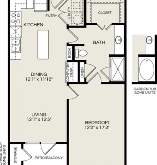 1bed 1bath 1bed 1bath
