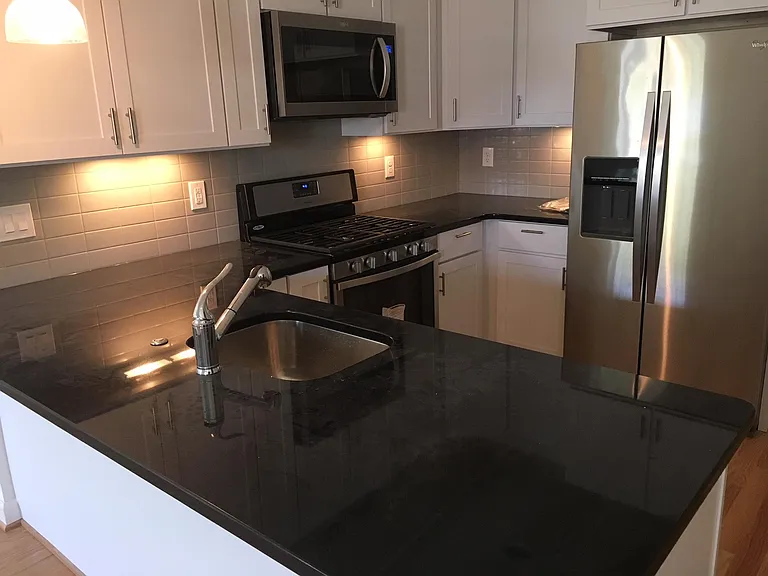 Granite countertops.
