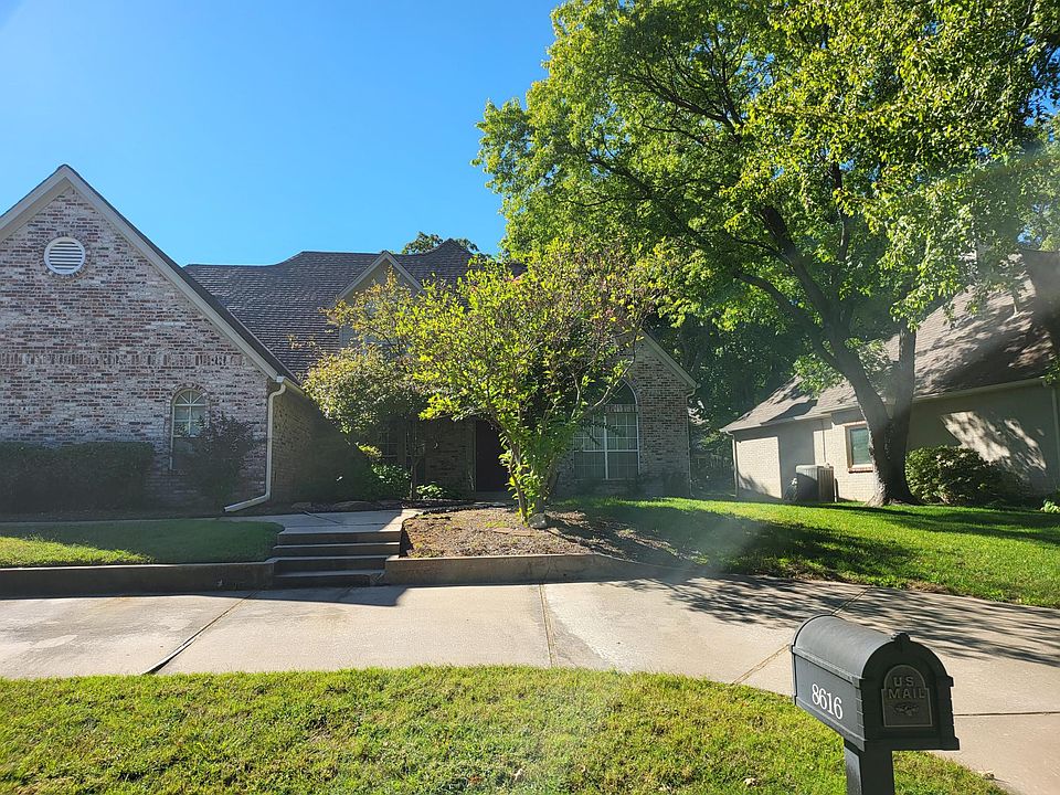 Brick exterior on beautiful tree lined street