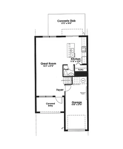Floor plan Amalfi