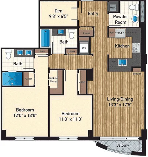 Floor plan 403