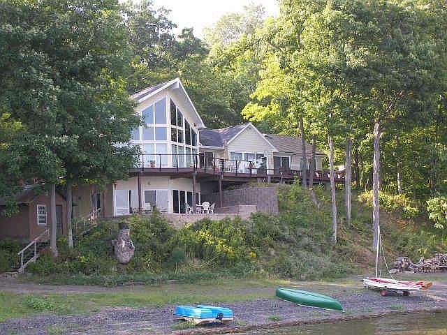 Lakefront view