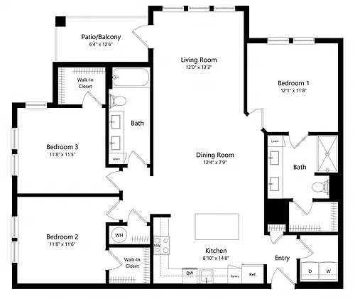 Floor plan C1