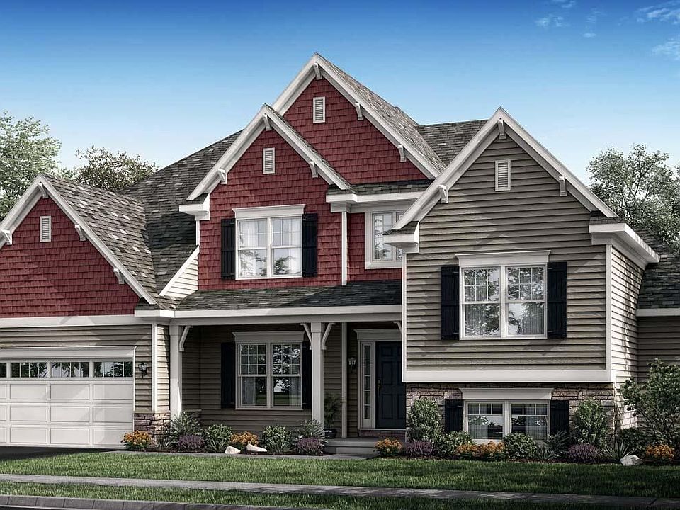 Elevation B - Optional Features Shown