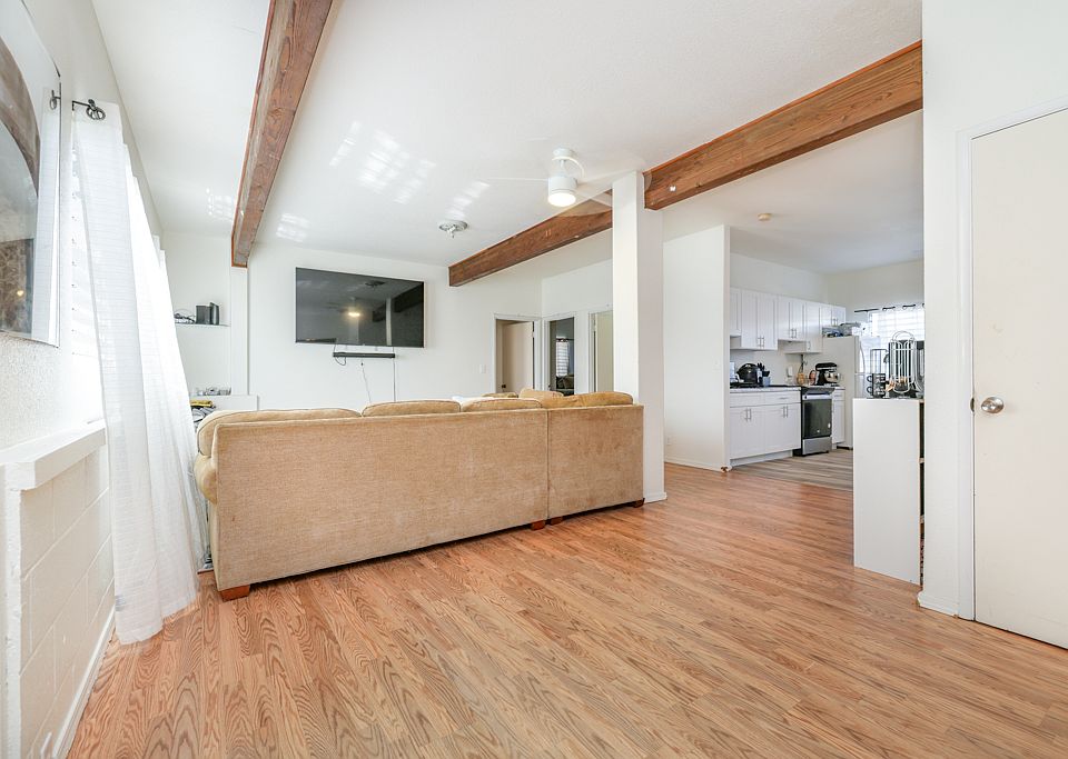 Large open-concept living