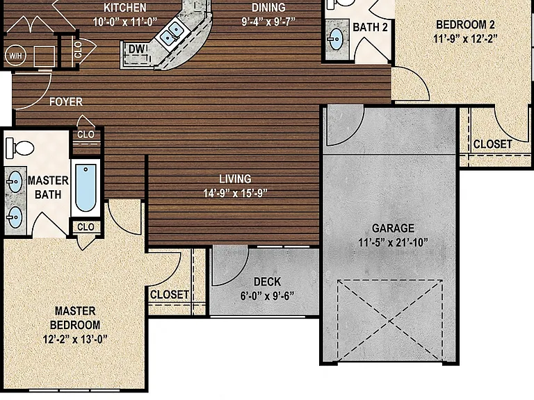 York Woods at Lake Murray Apartment Homes — Photo 43