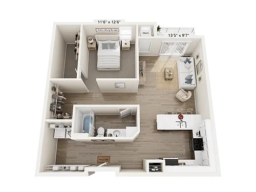 Floor plan The Reserve
