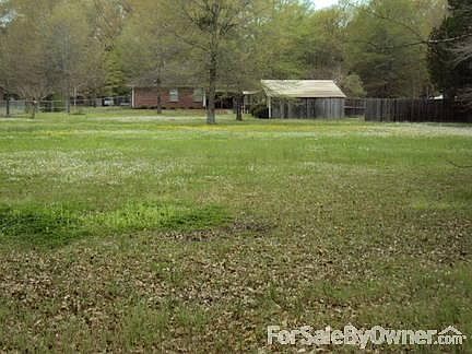 View from back of property towards house