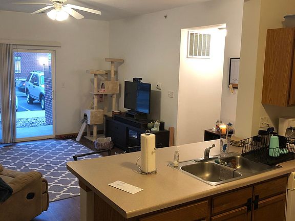 View from entrance door