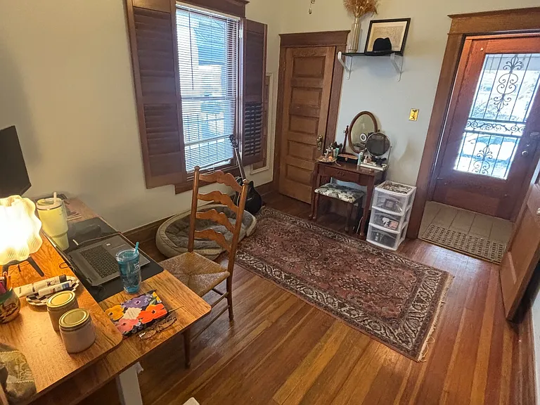 Bedroom #2 has 2 entrances. Makes a great office or bedroom.