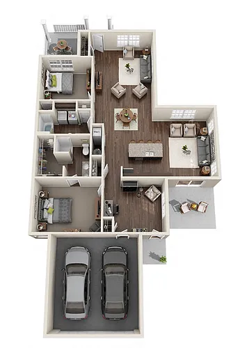 Floor plan Haydenwood Sunroom