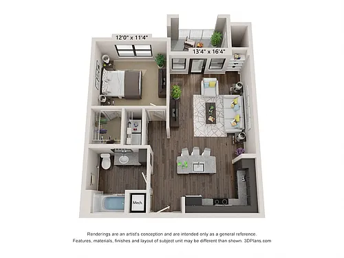 Floor plan A2