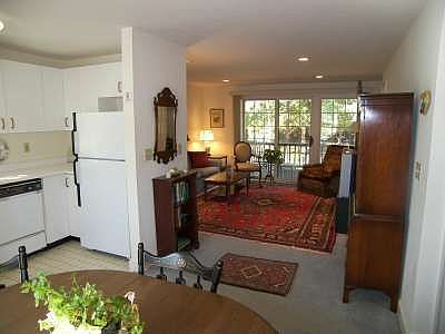 View to living room