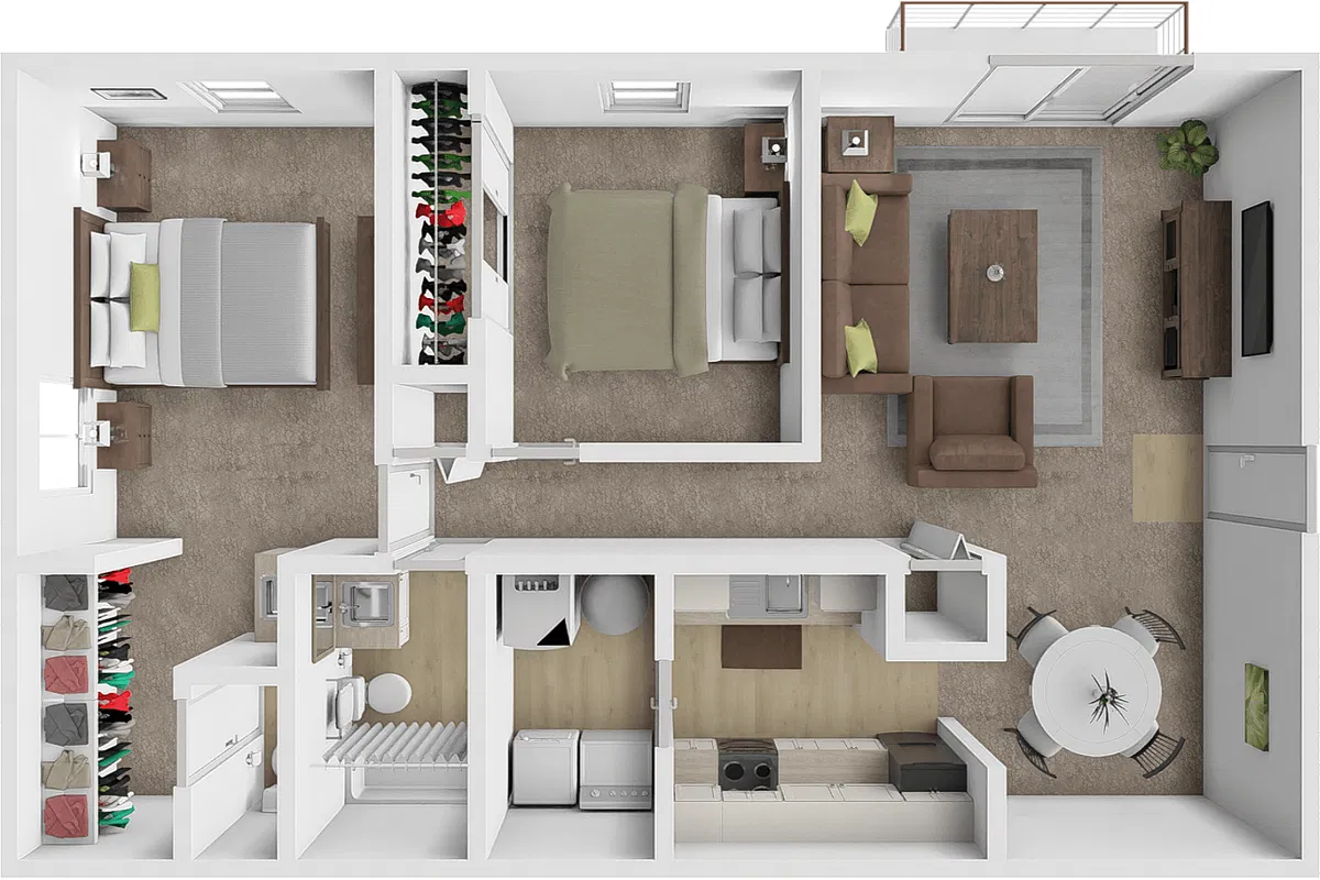 Floor plan The Birch