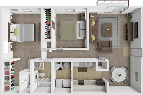 Floor plan The Birch
