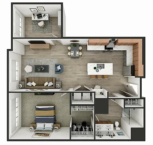 Floor plan A52