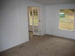 living room view out windown