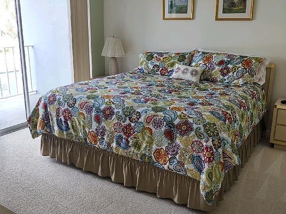 Master Bedroom with private balcony