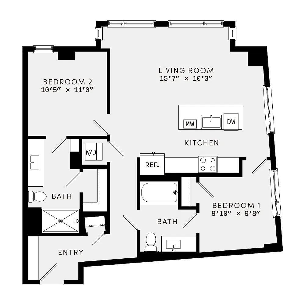 Floor plan B2