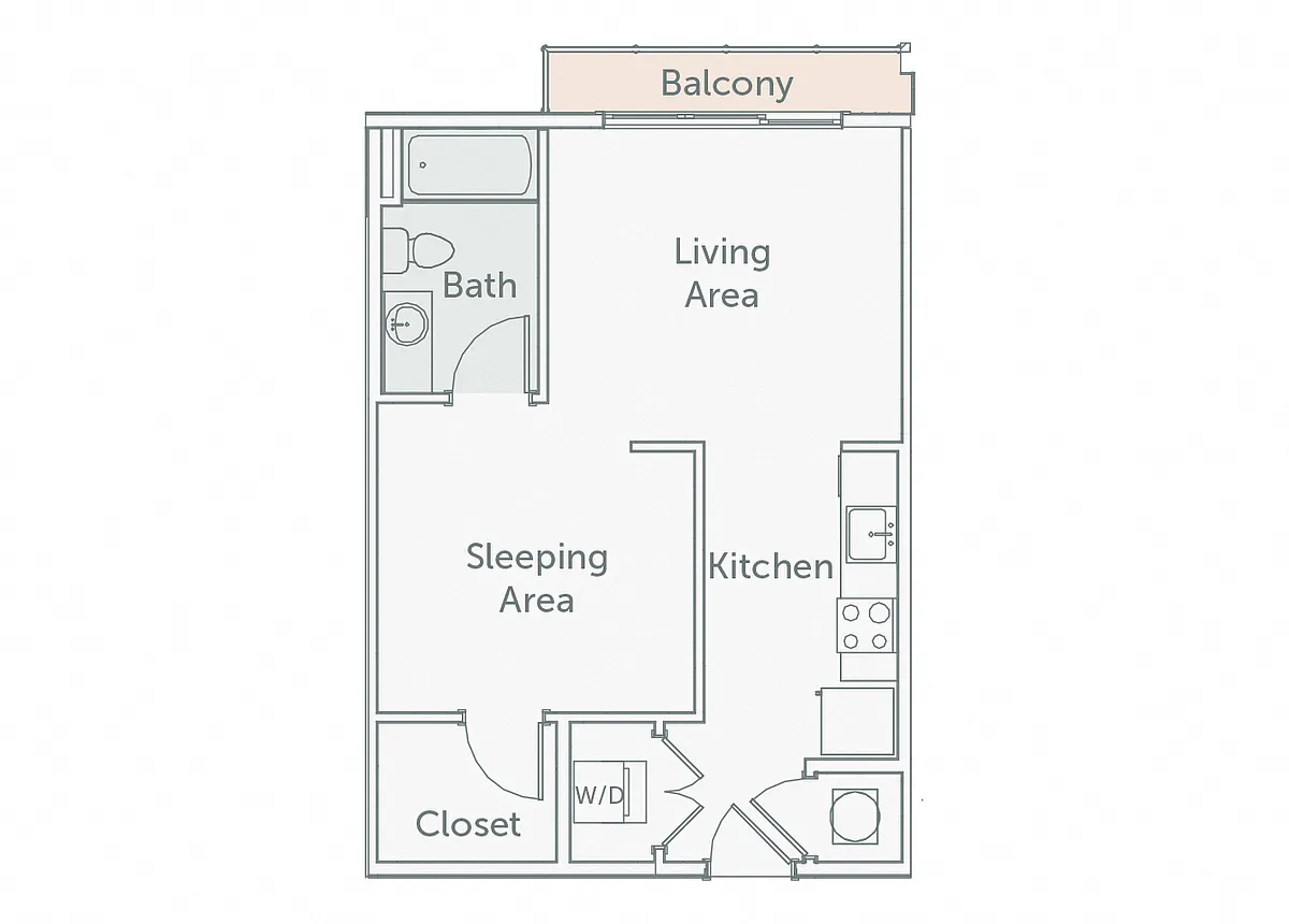 Floor plan A01