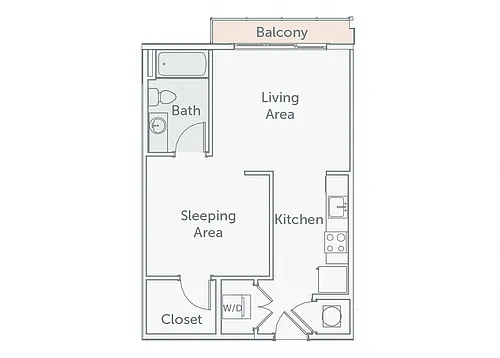 Floor plan A01