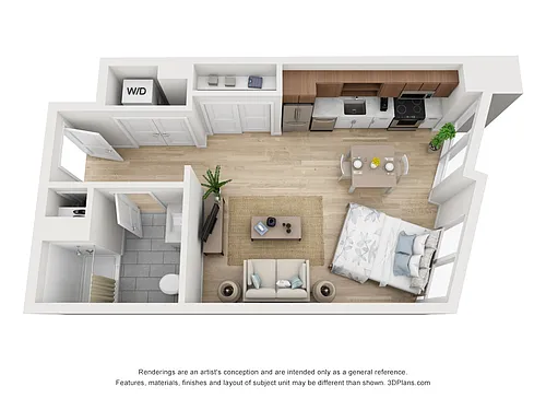 Floor plan S1C