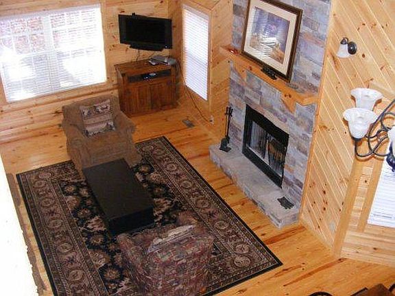 Family room from loft