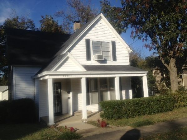 Front view of the house