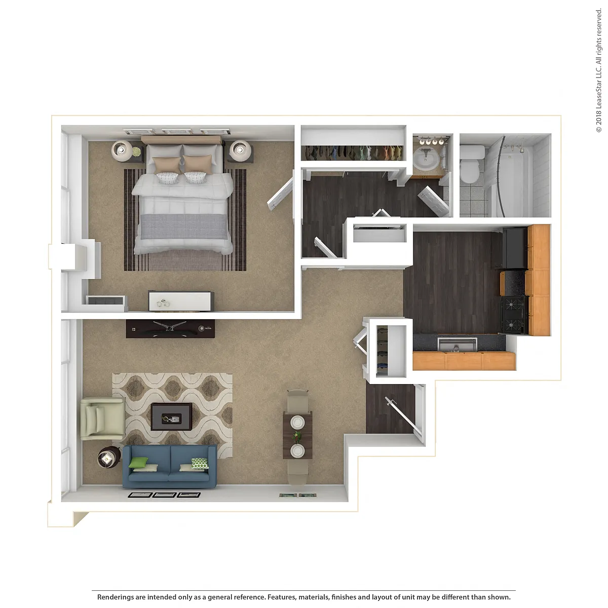 Floor plan Van Gogh