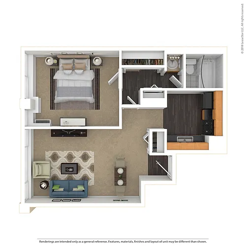 Floor plan Van Gogh
