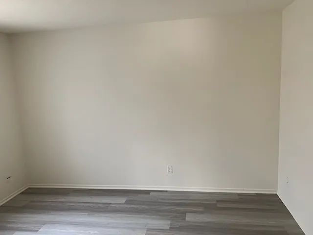 Ample wall space for furnishing.
Beautiful vinyl plank flooring through out
