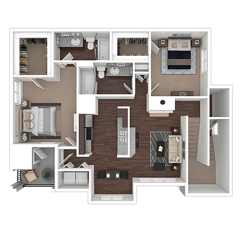 Floor plan Rougemont