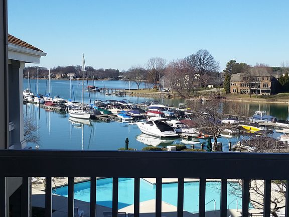 Step onto balcony for great waterfront views