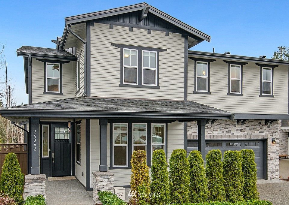 East-facing corner lot with lots of natural light to welcome you home.