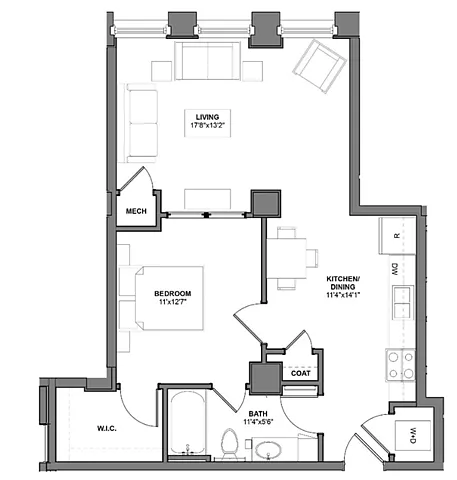 Floor plan I-N6