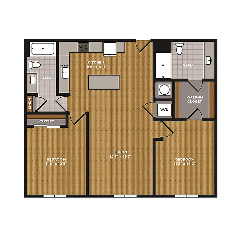 Floor plan 2G-1