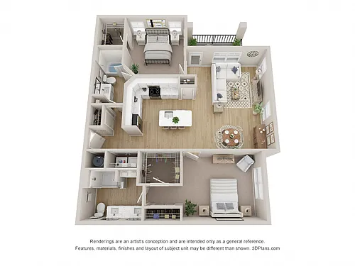 Floor plan B3