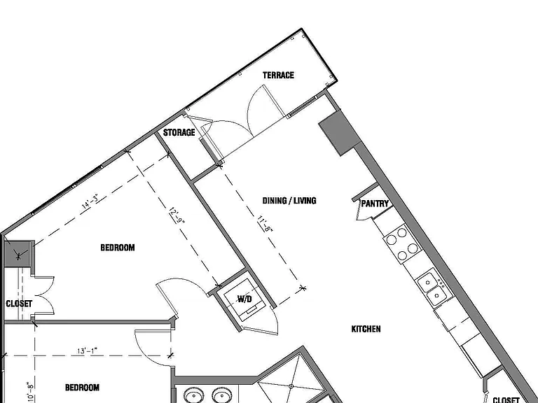 The Avenue Hollywood - D4 - 2 Beds - 2 Baths - 1240 Sq. ft.
