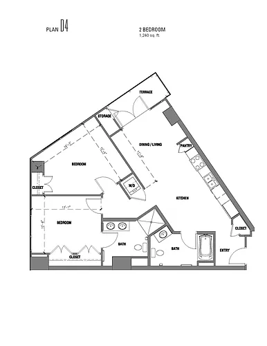 Floor plan D4